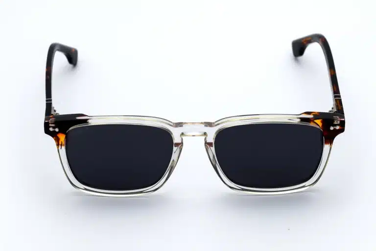 PERSOL PO3030V Transparent Polarized Sunglasses - Acetate Frame