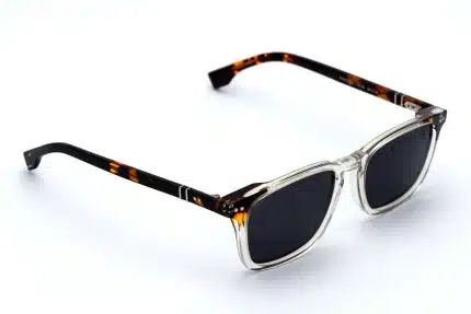 PERSOL PO3030V Transparent Polarized Sunglasses - Acetate Frame