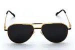 CARTIER CT0668S Gold Sunglasses - Metal Aviator Frame
