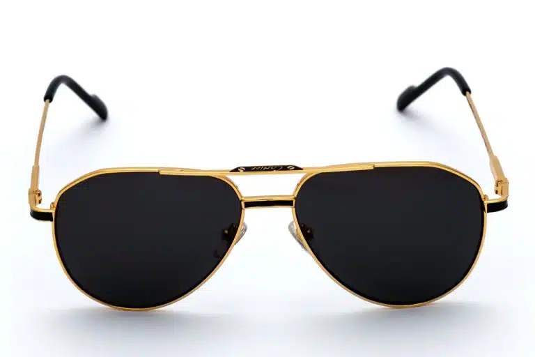 CARTIER CT0668S Gold Sunglasses - Metal Aviator Frame