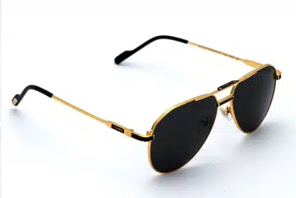 CARTIER CT0668S Gold Sunglasses - Metal Aviator Frame