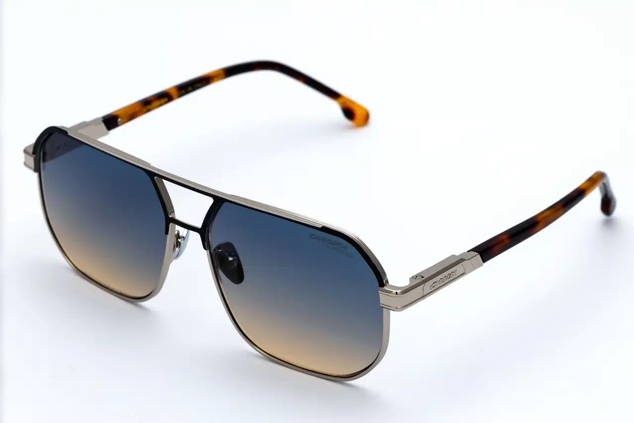 3V9A3161_result CARRERA 1135 Black Silver Sunglasses - Metal Aviator Frame