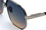 CARRERA 1135 Black Silver Sunglasses - Metal Aviator Frame