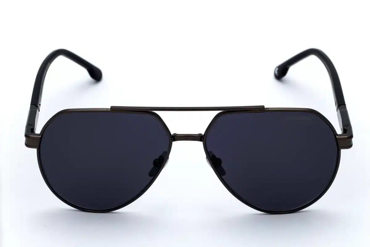 CARRERA 1967-S Black Sunglasses - Metal Aviator Frame
