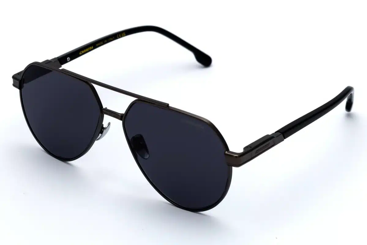 CARRERA 1967-S Black Sunglasses - Metal Aviator Frame