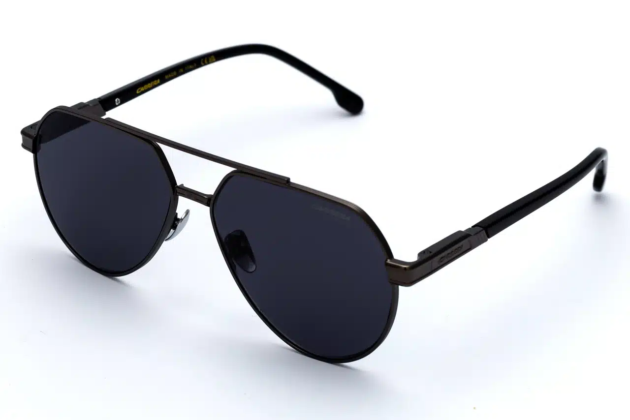 3V9A3164_result CARRERA 1967-S Black Sunglasses - Metal Aviator Frame