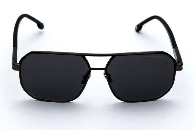 CARRERA 1135 Gold Blue Sunglasses - Metal Aviator Frame