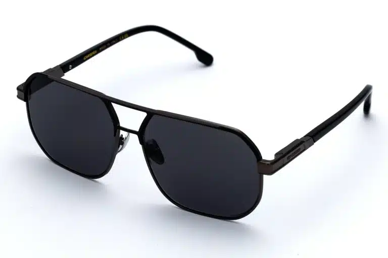 CARRERA 1135 Gold Blue Sunglasses - Metal Aviator Frame