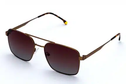 HUGO BOSS OLD3042M Polarized Sunglasses - Black Aviator Frame