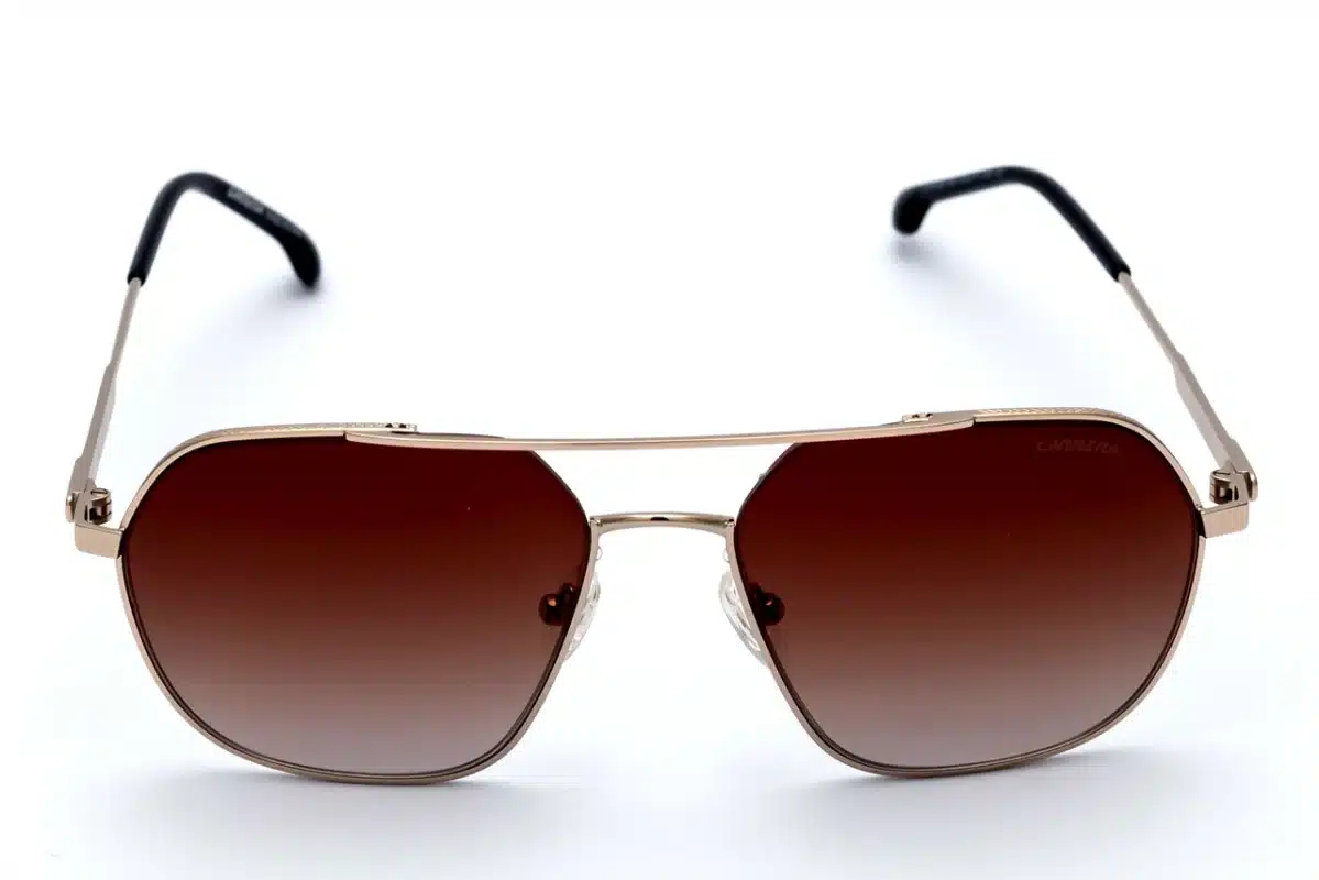CARRERA CA1035 Gold Polarized Sunglasses - Metal Frame