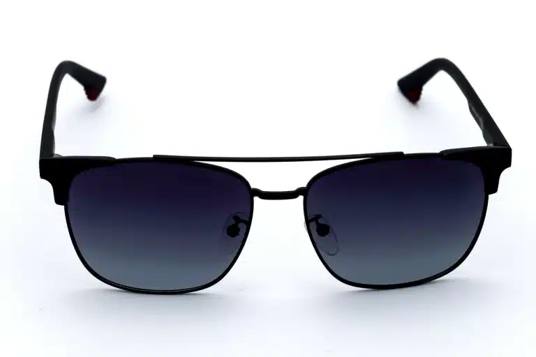 POLICE SPL574 Black Polarized Sunglasses - Metal TR90 Mix Frame