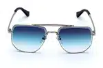 DIOR 2452 Men's Sunglasses - Stainless Steel Aviator Frame