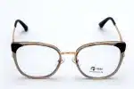 GUCCI 82033 Gold Blue Block Eyeglasses - Women's TR90 Frame