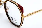 CHANEL 95971 Red Blue Block Eyeglasses - Women's TR90 Cat-Eye Frame
