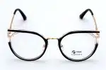 PRADA 82046 Black Blue Block Eyeglasses - Women's TR90 Cat-Eye Frame