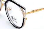 PRADA 82046 Black Blue Block Eyeglasses - Women's TR90 Cat-Eye Frame
