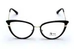 FENDI 95303 Black Blue Block Eyeglasses - Women's TR90 Frame