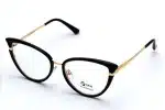 FENDI 95303 Black Blue Block Eyeglasses - Women's TR90 Frame