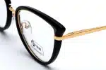 FENDI 95303 Black Blue Block Eyeglasses - Women's TR90 Frame