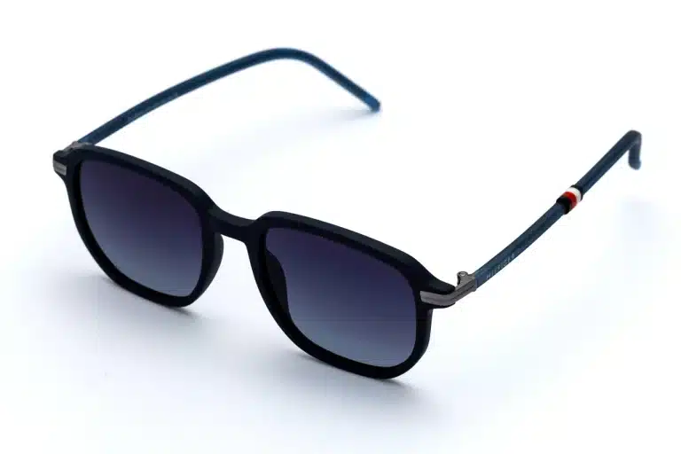 TOMMY HILFIGER TH1689/S Blue Polarized TR90 Sunglasses - Unisex Square Frame