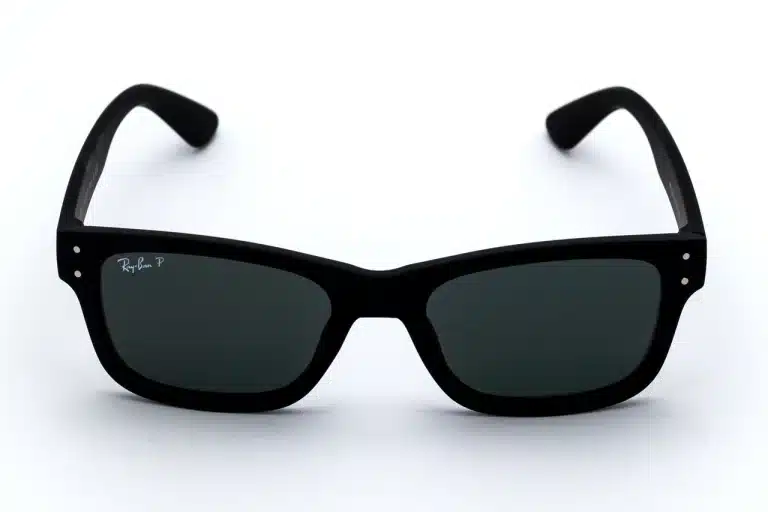 RAY-BAN RB2283 Black Polarized TR90 Sunglasses - Unisex Square Frame