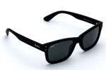 RAY-BAN RB2283 Black Polarized TR90 Sunglasses - Unisex Square Frame