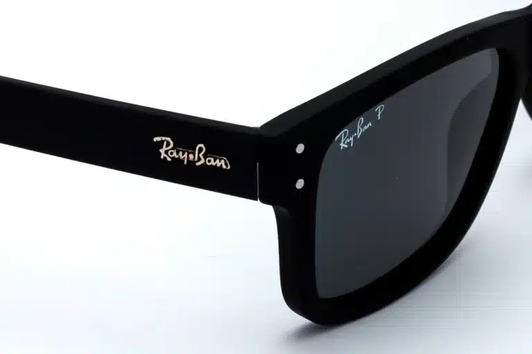 RAY-BAN RB2283 Black Polarized TR90 Sunglasses - Unisex Square Frame