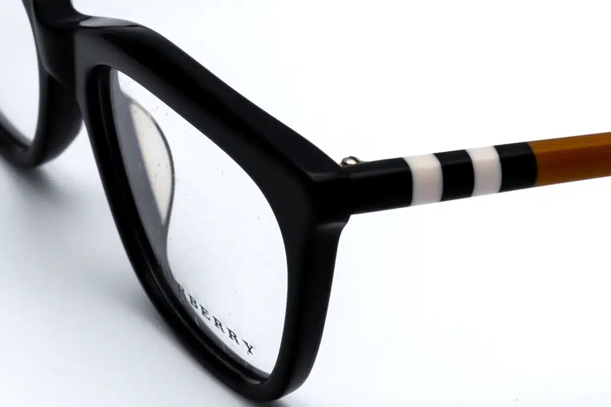 BURBERRY BE2356 Black Acetate Women Eyeglasses - Medium Fit Cat-Eye Frame