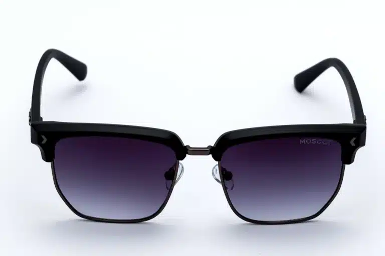 MOSCOT U-3642 Black Polarized Sunglasses - TR90 Lightweight Frame