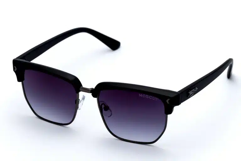 MOSCOT U-3642 Black Polarized Sunglasses - TR90 Lightweight Frame